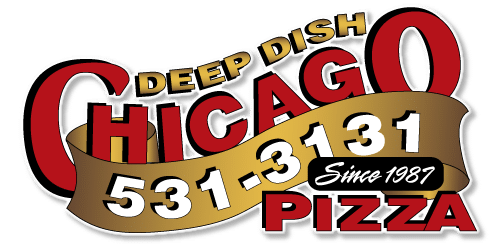 Chicago Deep Dish Pizza Logo