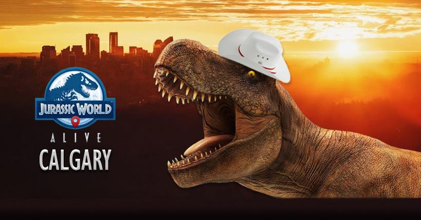 Jurassic World Alive Calgary