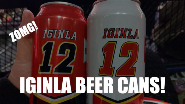 Cheers To Iggy! Limited Edition Iginla Beer Cans