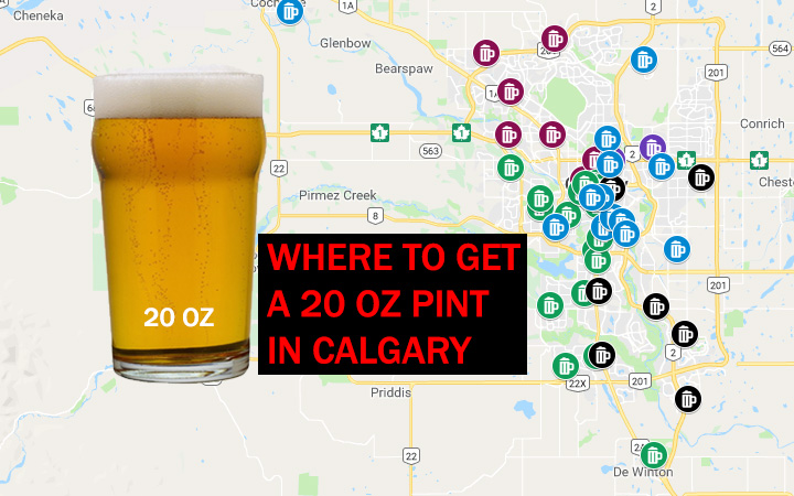 20 oz pint Calgary