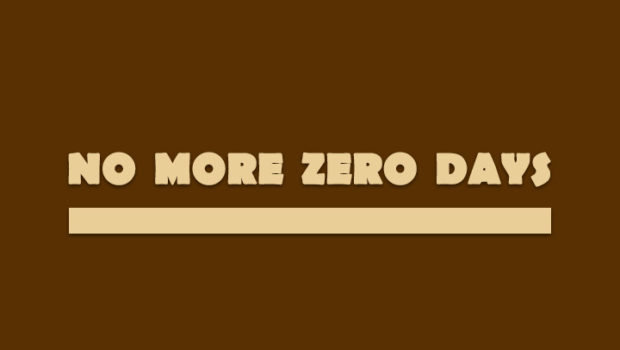 No more zero days! Following these 4 rules could change your life