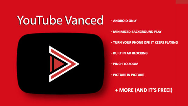 YouTube Vanced for Android. Background play, adblocking + more!
