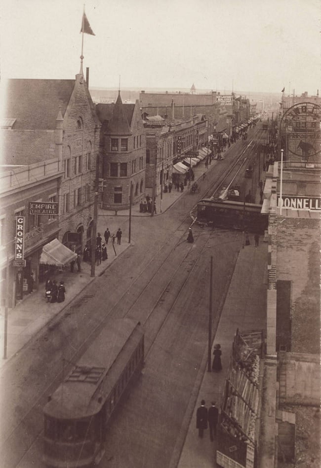 Historical Calgary streetcars