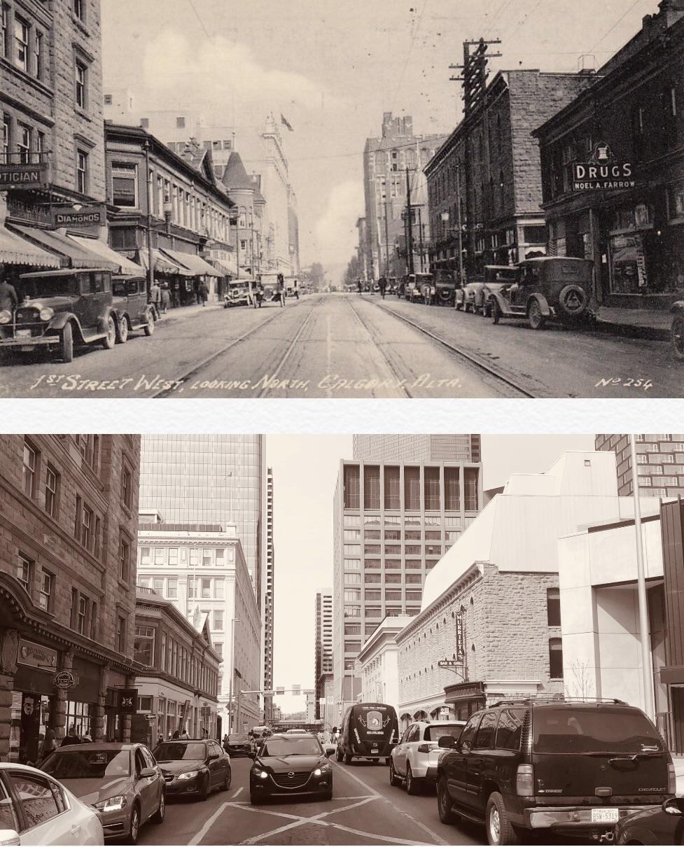 Historical Calgary Stephen Avenue