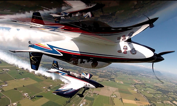 Wings Over Springbank Airshow Team Rocket