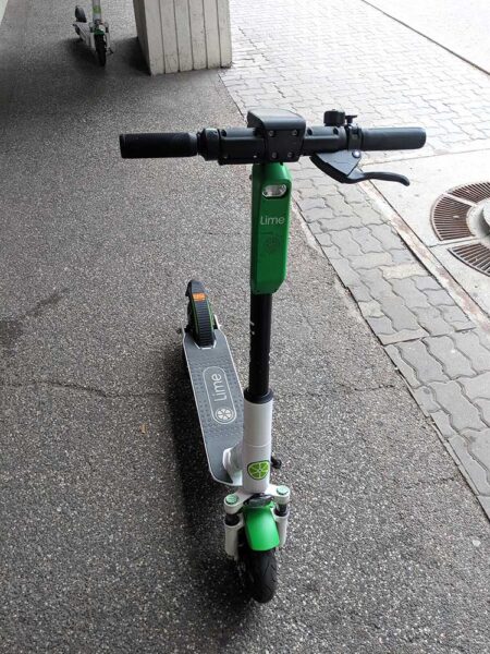 Lime Scooter, in Calgary