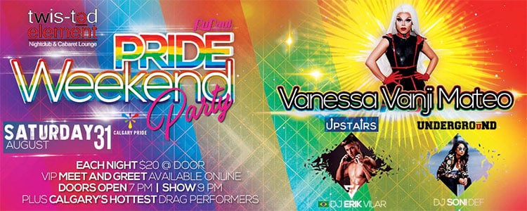Pride Weekend Party At Twisted Element Saturday Aug 31