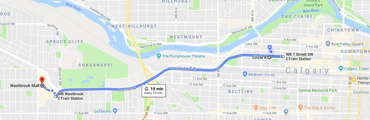 Westbrook Mall google maps