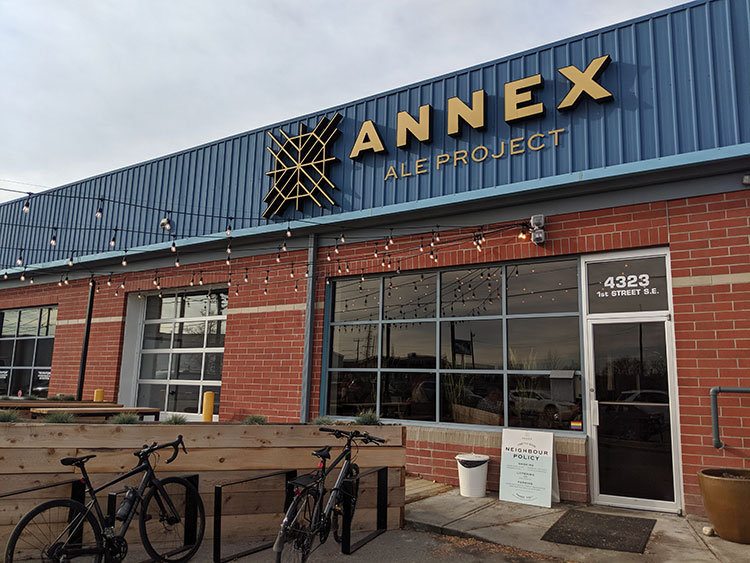 Annex Ale Project bike racks 