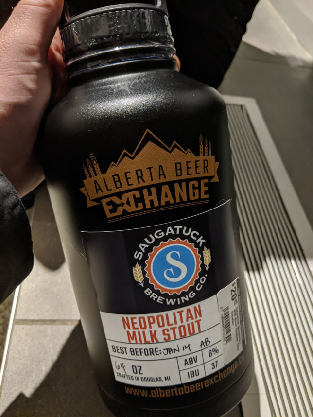 Alberta Beer Exchange A Different Kind Of Growler Bar crackmacs.ca