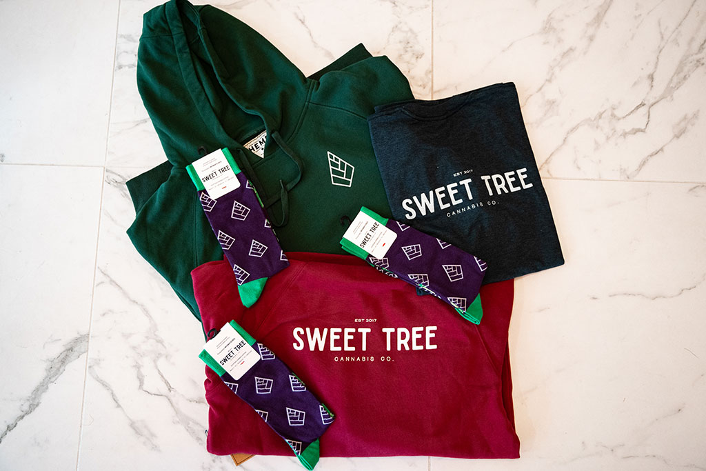 Sweet Tree Cannabis & YSS Corp t-shirts hoodies socks