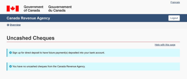 You May Have Uncashed Cheques Sitting In Your Cra Account! 