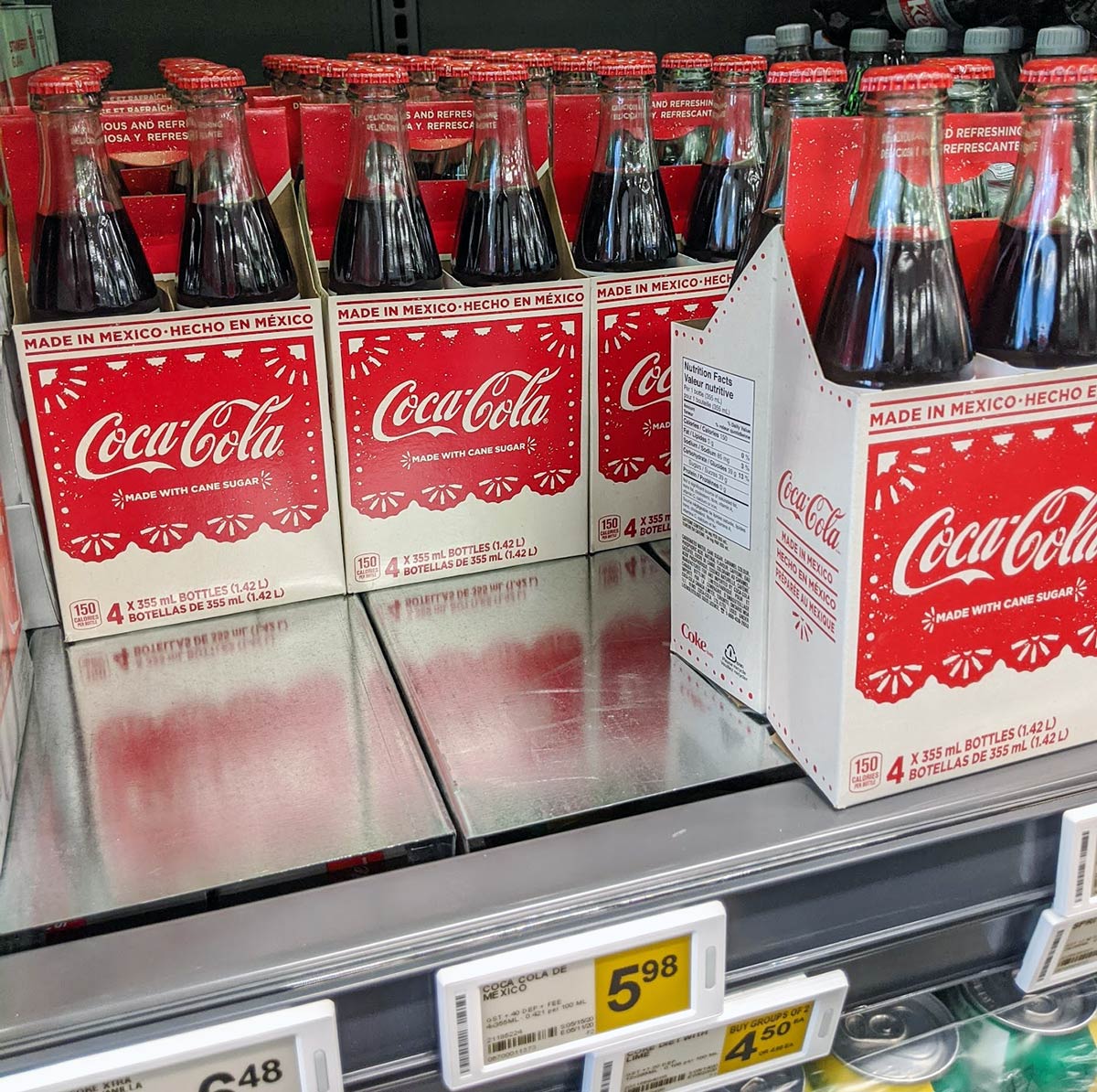 Real Canadian Superstore East Village in Calgary has real cane sugar coke