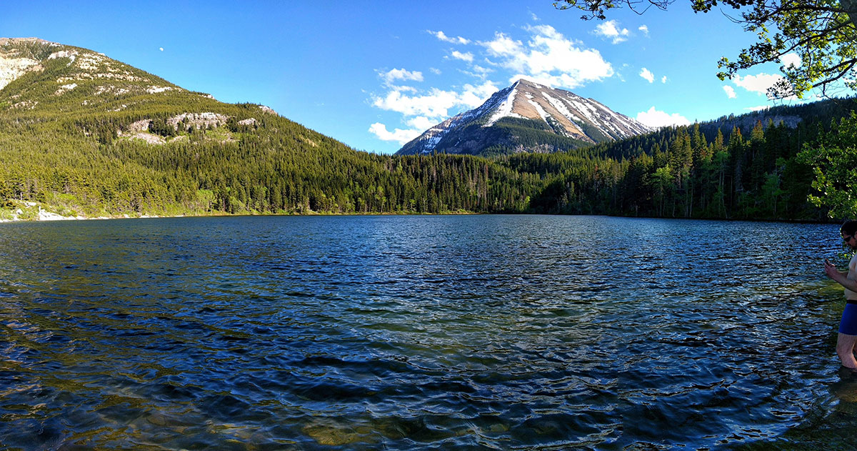 Beginners Guide To Fishing In Alberta, Crandell Lake Waterton National Park