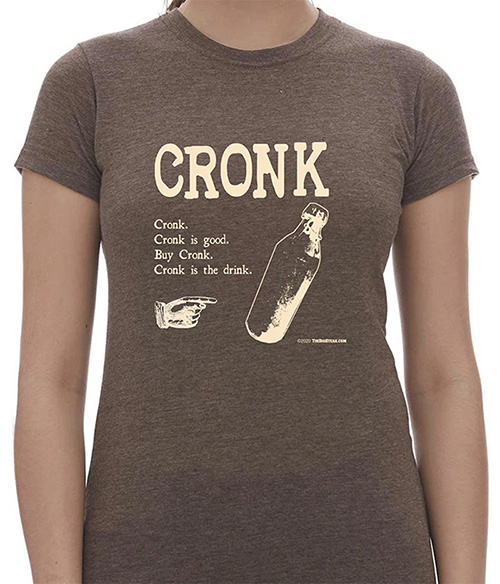 Cronk is good buy Cronk t-shirt from The Big Steak Calgary womens