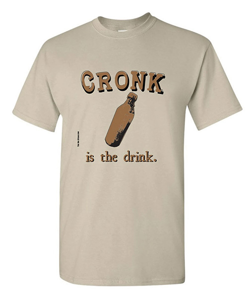 Cronk is the drink t-shirt from The Big Steak Calgary
