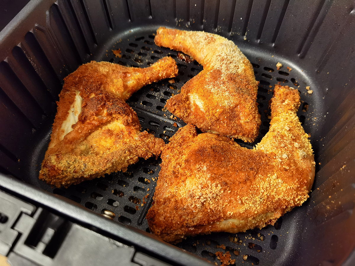 Review: COSORI 5.8QT Air Fryer From Amazon Shake 'n bake chicken
