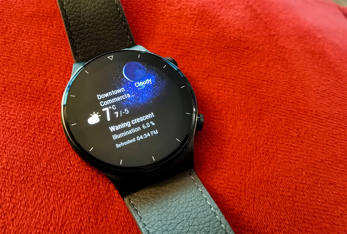 Huawei watch gt on sale weather